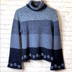 Jillian Jones Blue Sweater sz small